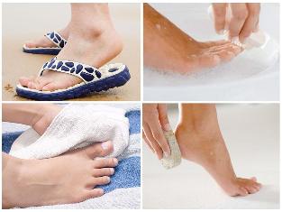 schimmel voet van de huid voorkomen